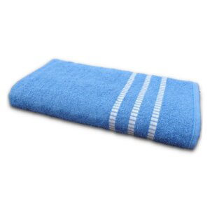 toalha de banho girassol azul